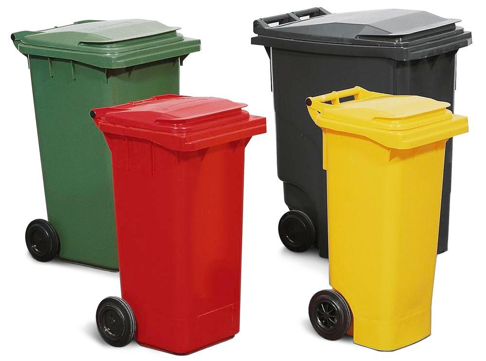 conteneur-2-roues-120-litres-rouge poubelle tunisie