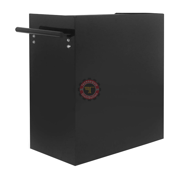 Servante GATMATIC GTT232 vue de dos, caisson fermé et poignée de poussée latérale