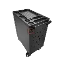 Servante GATMATIC GTT381, plateau de travail ABS vu de dessus