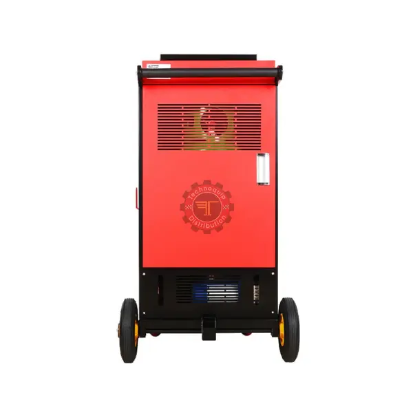Station de climatisation GATMATIC GM-720A, face arrière et grille de ventilation