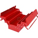 Caisse à outils métallique 5 compartiments