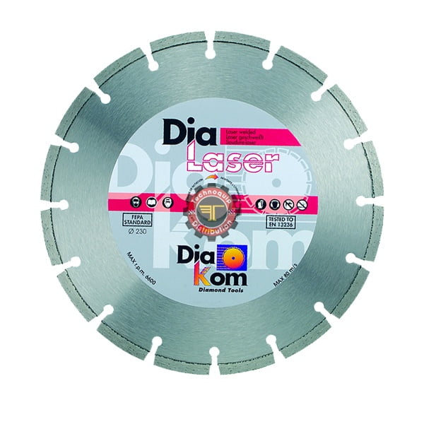 Disque diamant laser universel DIAKOM