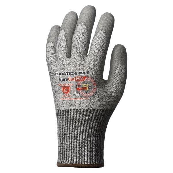 Gant anti coupure eurocut P500 cut 5 de protection niveau 5