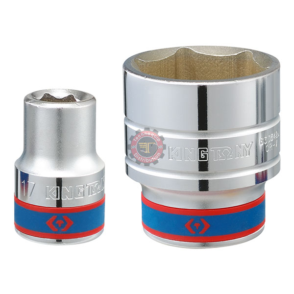 Douille standard métrique 6 pans 3/4"