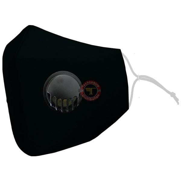 Masque lavable avec valve d'expiration réutilisable TANIT