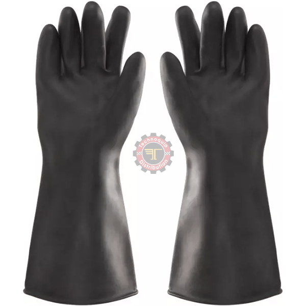 Gants Anti-acide noir SUN