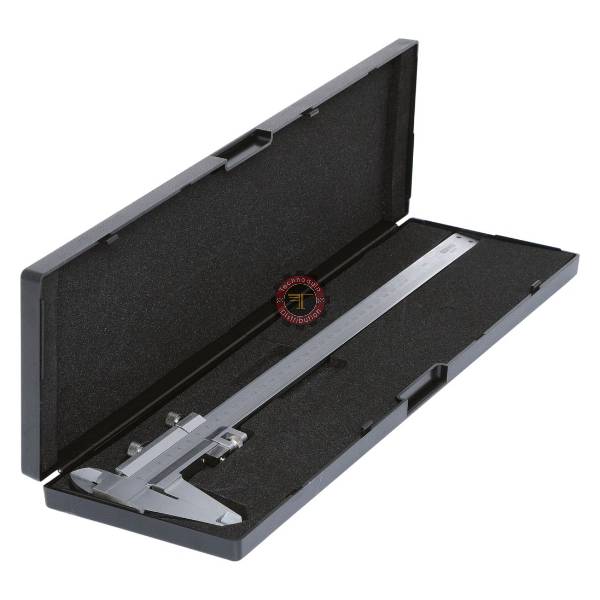Calibre à coulisse becs doubles inox
