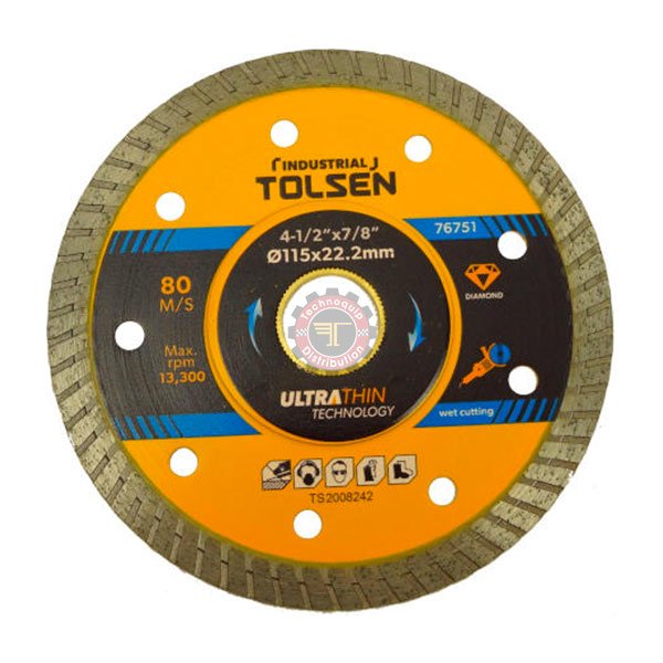 Disque diamant ultra fin à eau