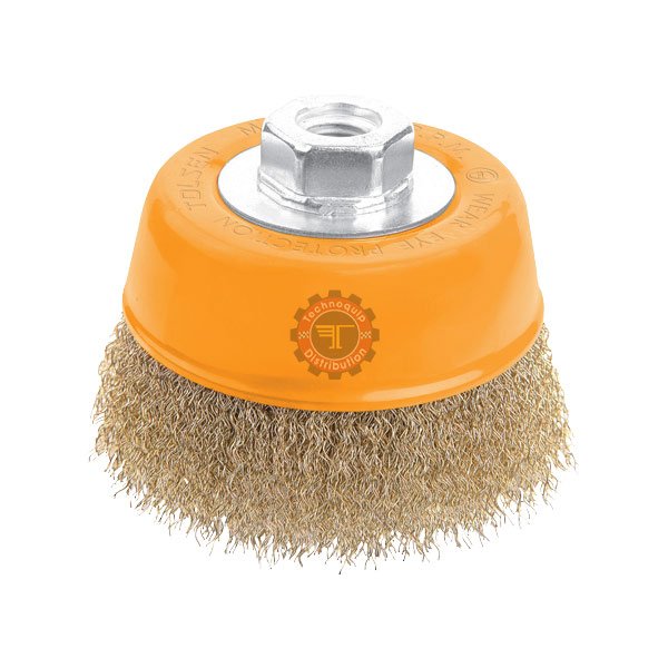 Brosse métallique avec écrou (industriel)