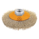 Brosse métallique avec écrou