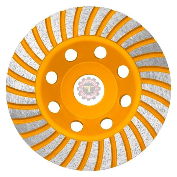 Disques diamantés pour le meulage à sec des matériaux