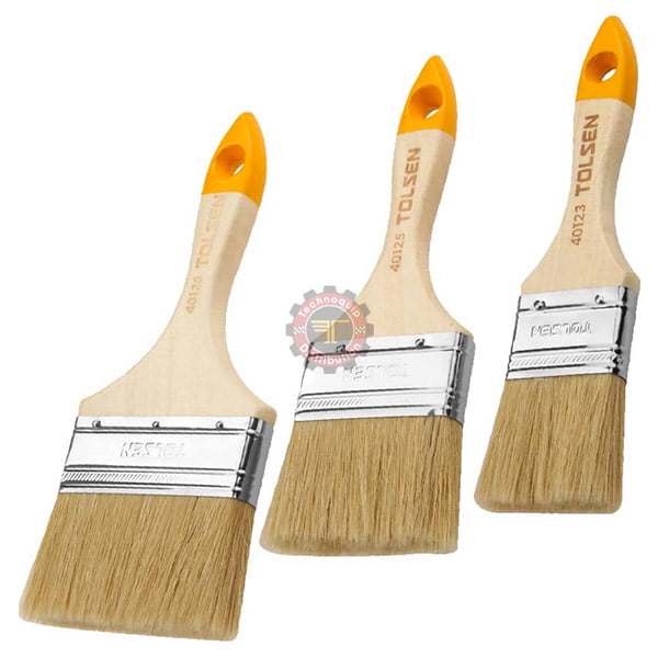Jeu de 3 pinceaux de peinture
