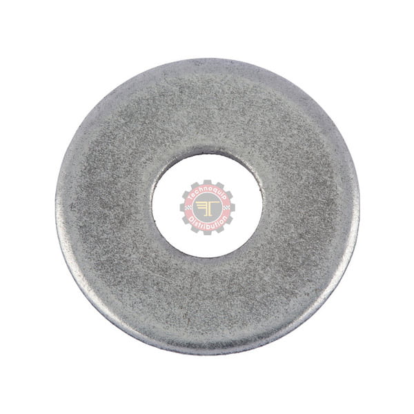 Rondelle plate acier galvanisée