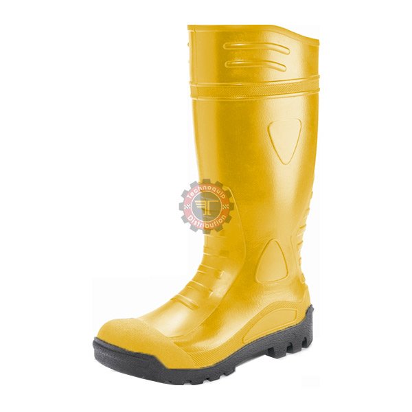 Bottes de sécurité S5 PVC SILBER embout et plaque en acier