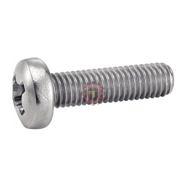 Vis à métaux tête cylindrique pozidrive Inox A2 - DIN 7985