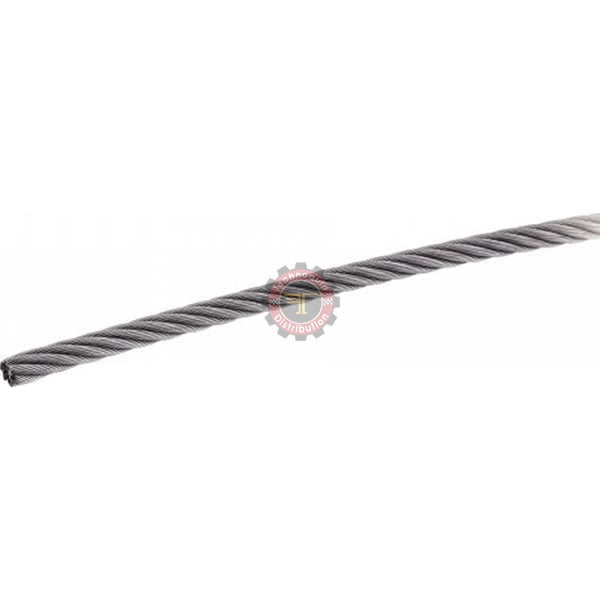 Métré câble souple 7X19 Inox A4