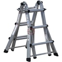 Échelle articulée 2 plans aluminium