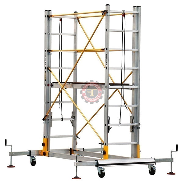 Échafaudage aluminium modulaire