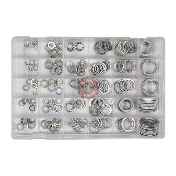 Coffret assortiment 300 rondelles aluminium OU cuivre