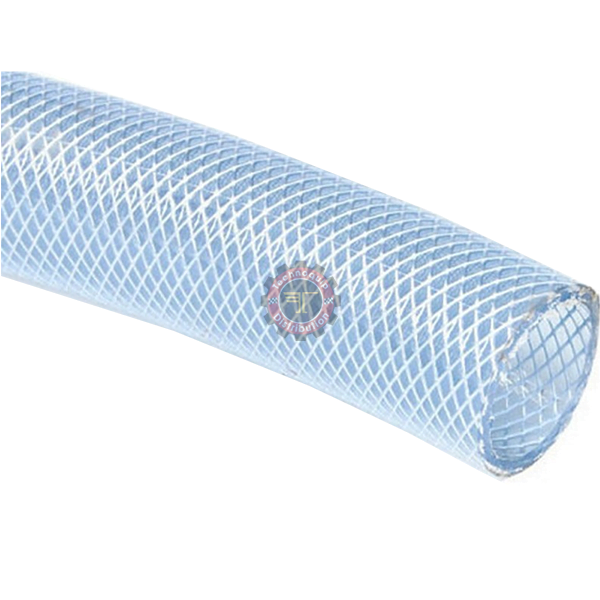 Tuyau renforcé transparent de PVC