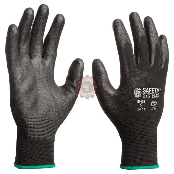 Gant en maille polyamide enduction en PU GT46B