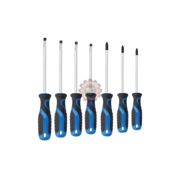 Jeu de tournevis fente PH Brilliant Tools by KSTOOLS