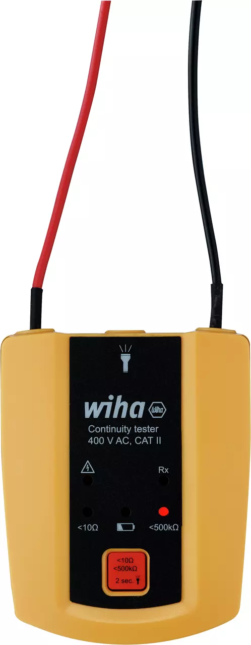 Testeur de continuité jusqu’à 400 V AC, CAT II — Wiha 45222