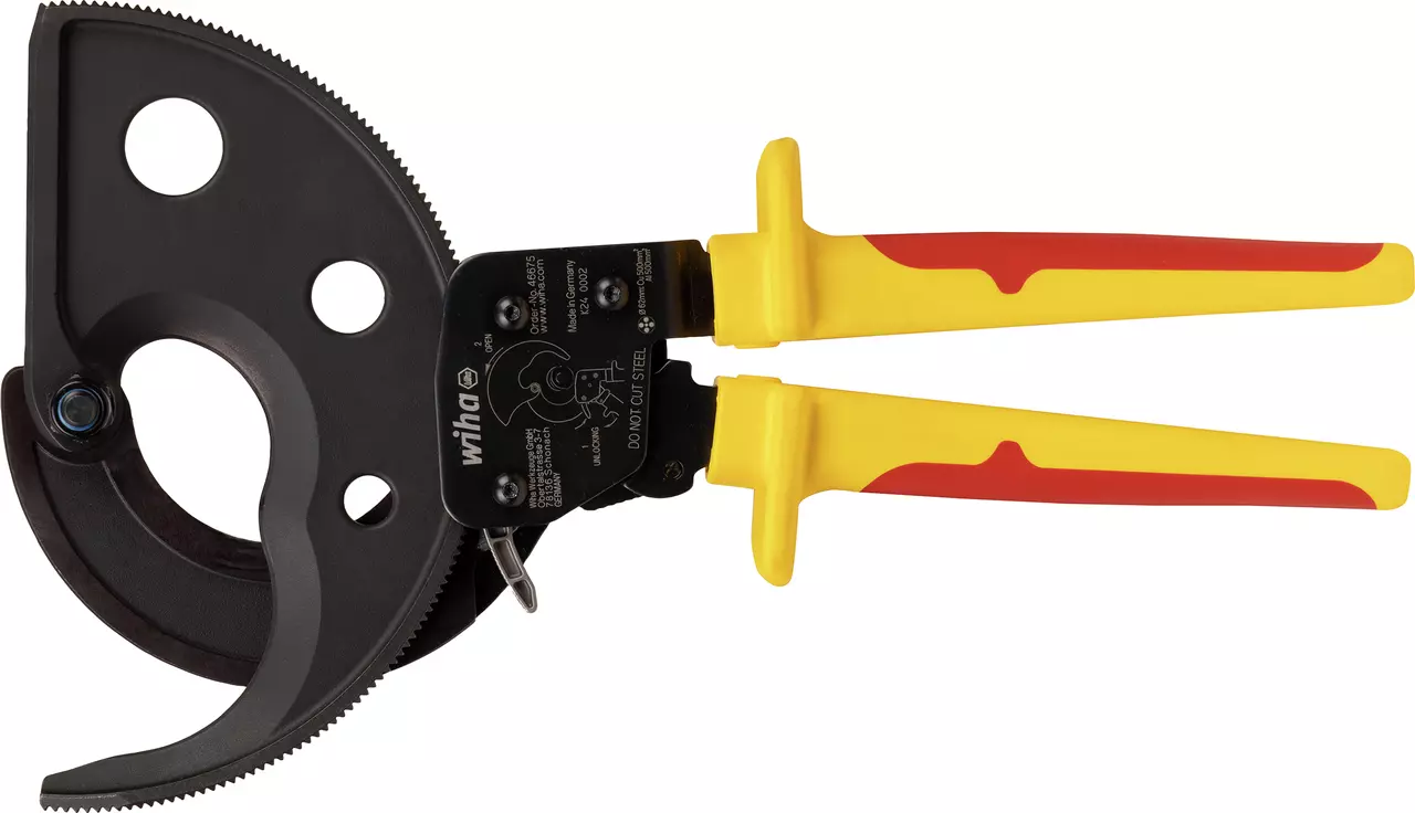 Pince coupe-câbles electric 500 mm² isolée 1 000 V CA Wiha 46675