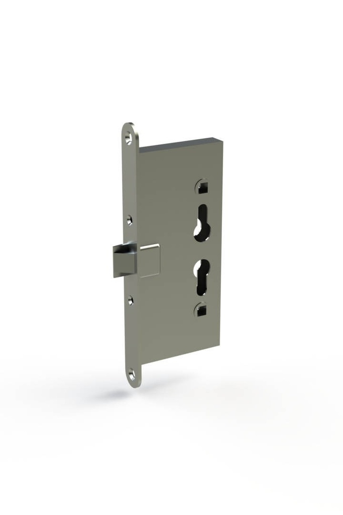 Serrure à encastrer 1 point pour porte coupe-feu — ANTIPANIC 121
