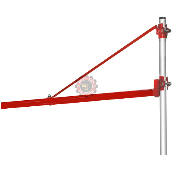 Bras ou potence orientable pour treuil électrique