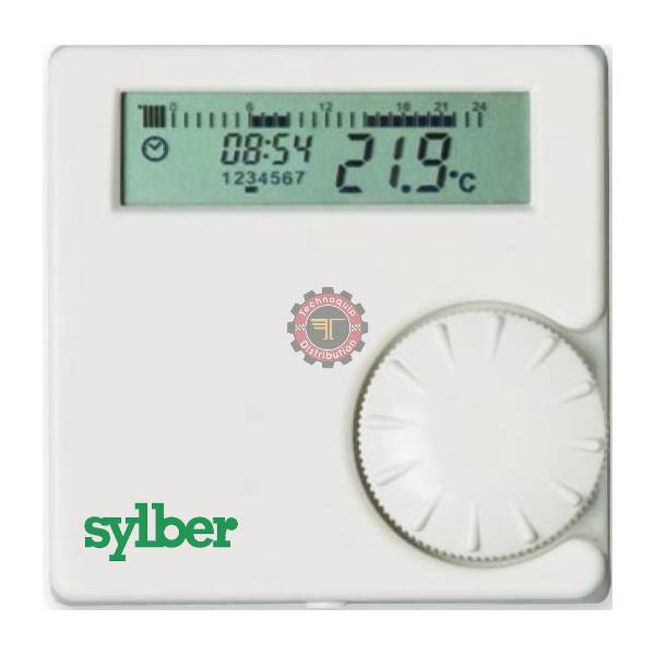 Thermostat prog à fil ALPHA 872