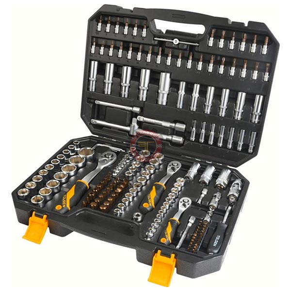 Jeu de 175 pièces pour cliquet 1/2" 3/8" & 1/4" CR-V