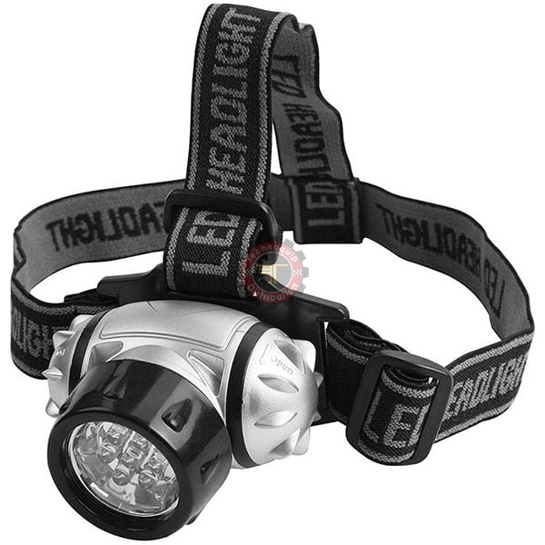 Lumière de tête 7LED blanche Tolson