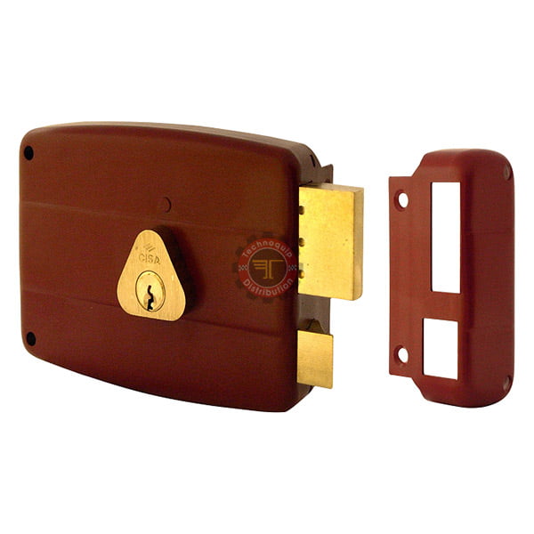 Serrure en applique CISA 50126, entrée 70 mm, main droite