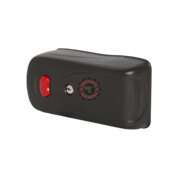 Serrure électrique en applique CISA ELETTRIKA 1A631, 12 V, entrée réglable 50-80 mm
