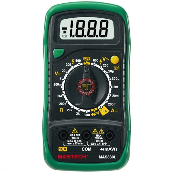 Multimètre MAS830l Mastech