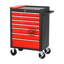 MINI servante rouge 7 tiroirs