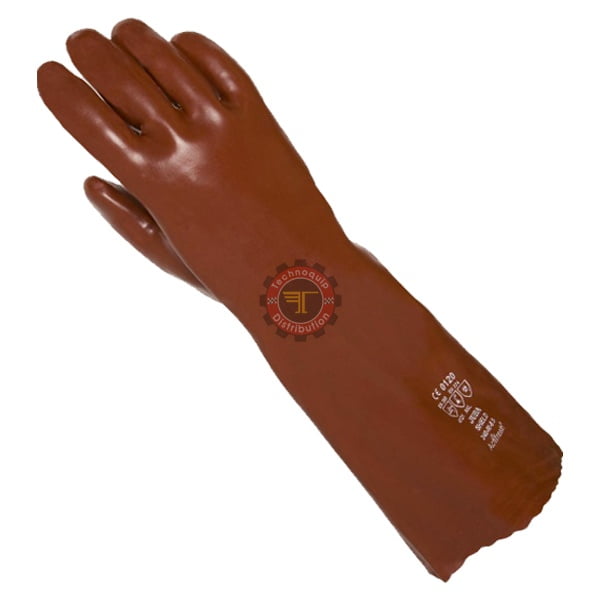Gant PVC anti acide