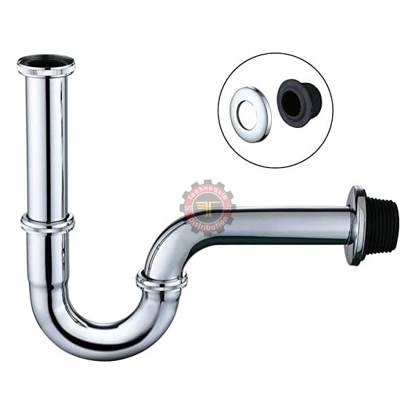 Siphon lavabo cross inox T.103