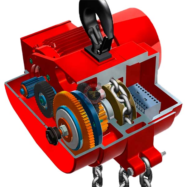 Moteur de levage pour palan électrique