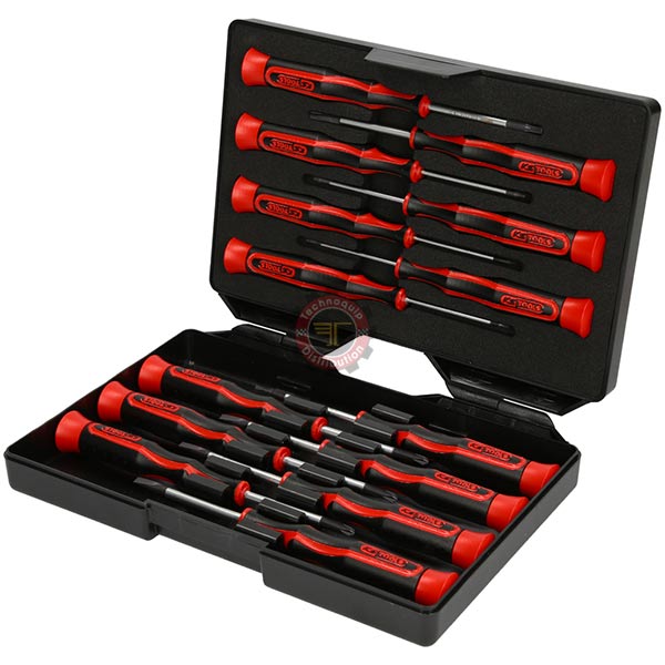 Coffret de 14 tournevis électroniques