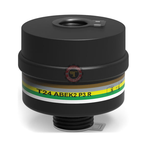 Filtre gaz T24-ABEK2 P3 R MPL à particule et gaz