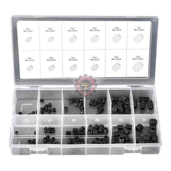Assortiment de vis de blocage 150 pièces