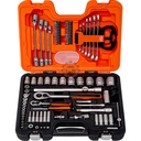 Jeu de douilles standard et longues 1/4" & 1/2" 6 pans