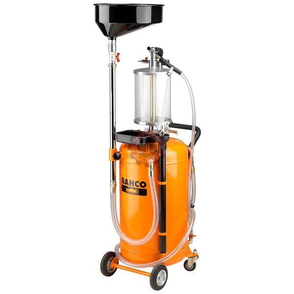 Récupérateur d'huile 2en1 avec réservoir 90L