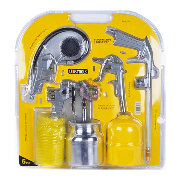 Kit d'accessoires de pistolet peinture & outil à pneumatique
