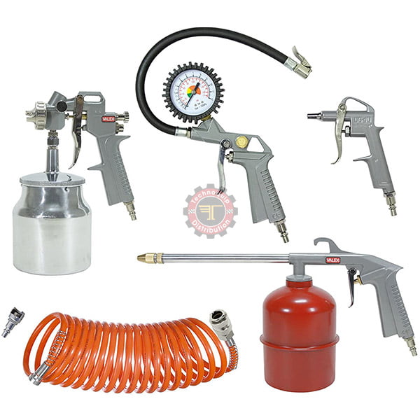 Kit de 5 accessoires pneumatiques