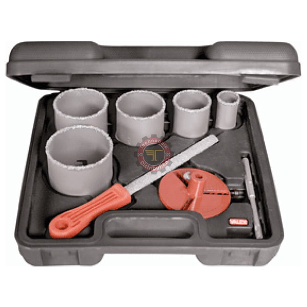 Coffret de 9 pièces de scies trépans