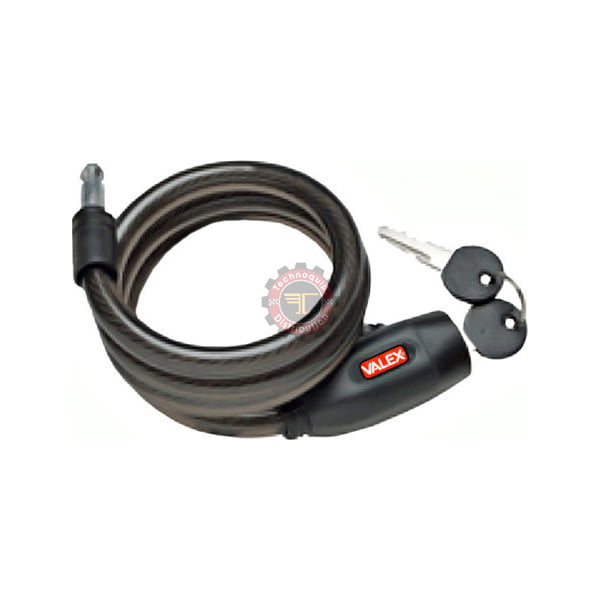 Cadenas spirale avec clé