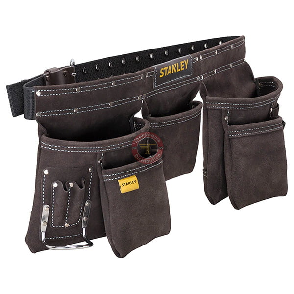 Porte-outils cuir double ceinture